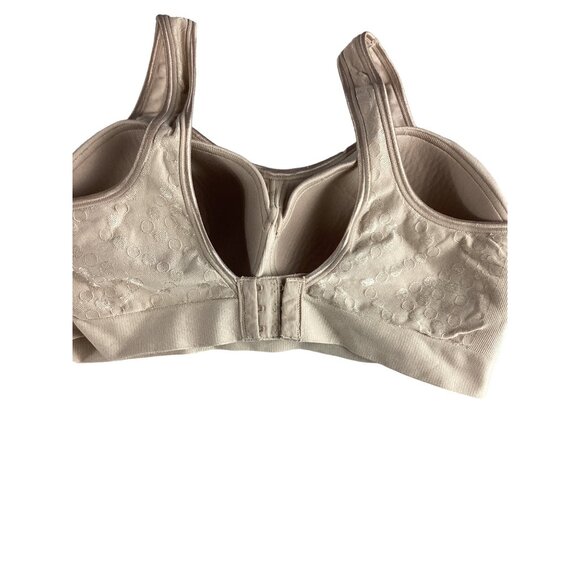Bali Sports Bra * XL* Taupe  * Nylon spandex *Sissy *EUC - Picture 5 of 8